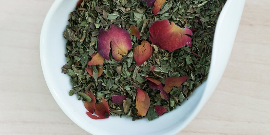 Teas Red Blossom Tea | Peppermint Rose