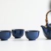 Teaware Red Blossom Tea Yunomi Cups | Cerulean Tea Set