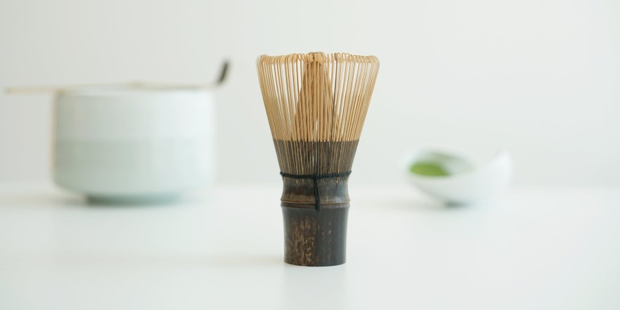 Teaware Red Blossom Tea | Purple Bamboo Matcha Whisk