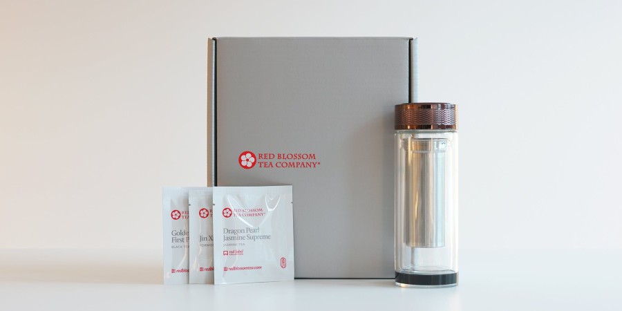 Teaware Red Blossom Tea | Tea Travel Kit