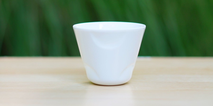 Teaware Red Blossom Tea Yunomi Cups | Modern Circle Tea Cup