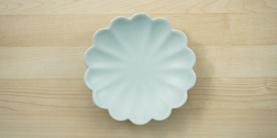 Teaware Red Blossom Tea Xu De Jia | Ru Kiln Chrysanthemum Plate