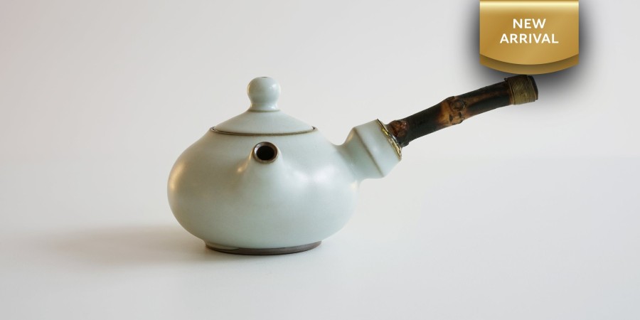 Teaware Red Blossom Tea Xu De Jia | Ru Kiln Bamboo Pot: One